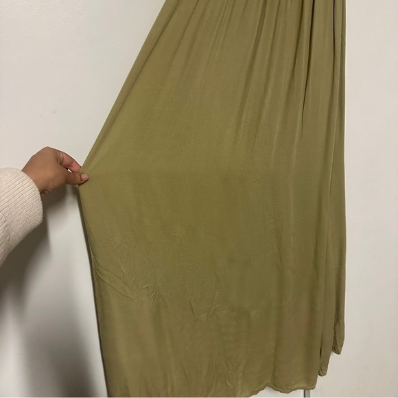 Young Fabulous & Broke Smocked light Green Frida smocked off shoulder Dress XS - Picture 9 of 10